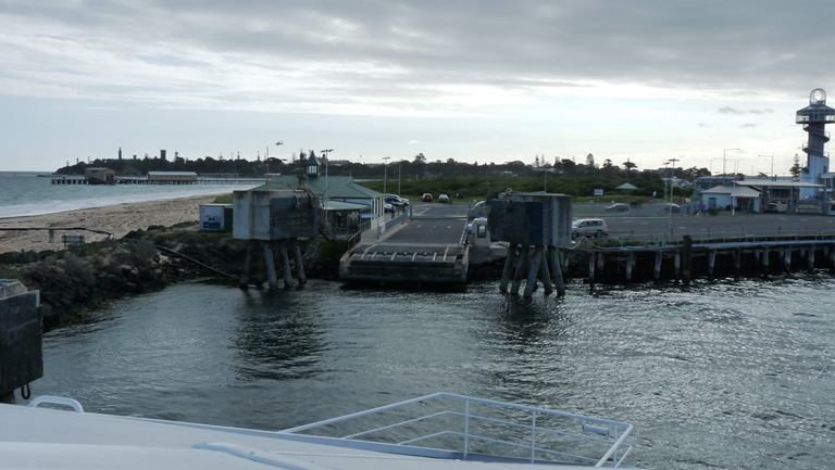 Landung in Queenscliff